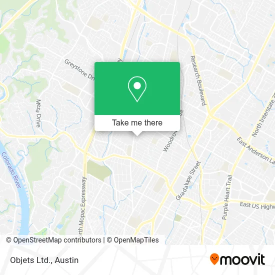 Objets Ltd. map