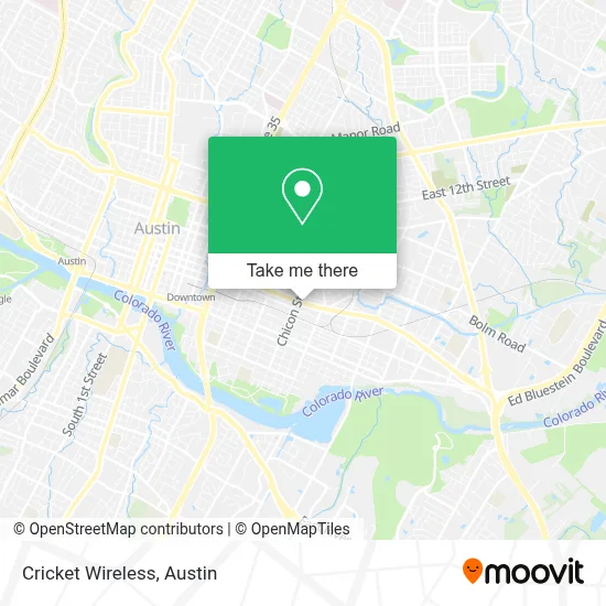 Cricket Wireless map