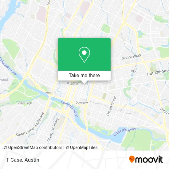 T Case map