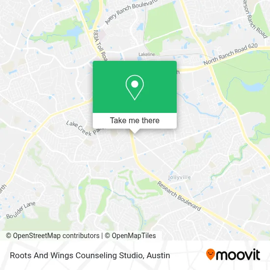 Roots And Wings Counseling Studio map