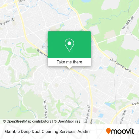Gamble Deep Duct Cleaning Services map