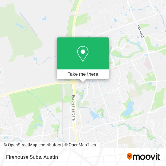 Firehouse Subs map
