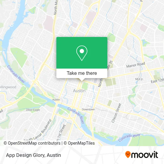 App Design Glory map