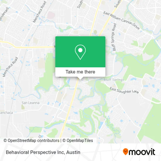 Behavioral Perspective Inc map