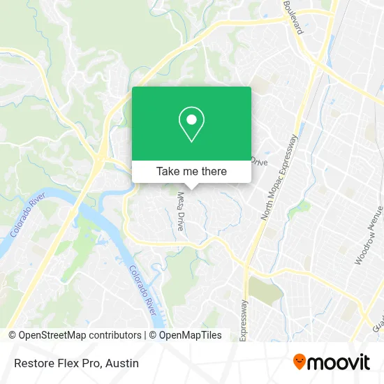 Restore Flex Pro map
