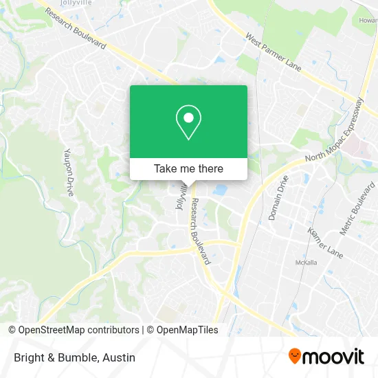 Bright & Bumble map