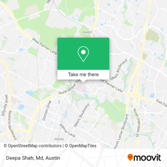 Deepa Shah, Md map