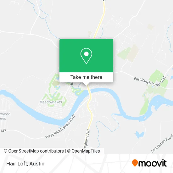 Hair Loft map