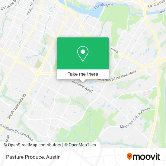 Pasture Produce map
