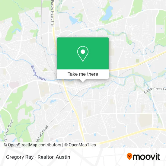 Gregory Ray - Realtor map