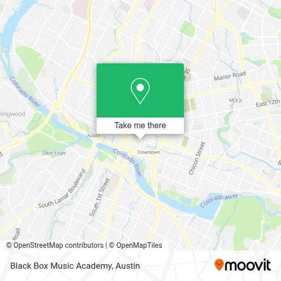 Black Box Music Academy map