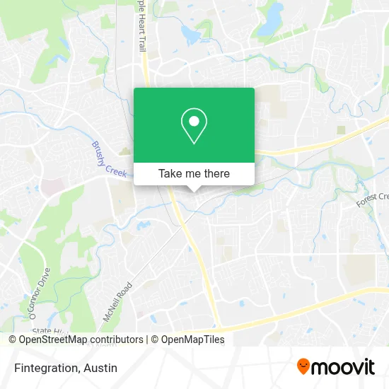 Fintegration map
