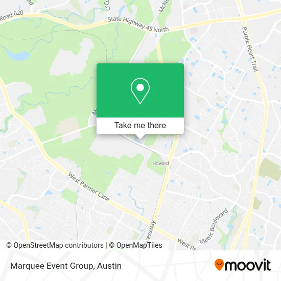 Marquee Event Group map