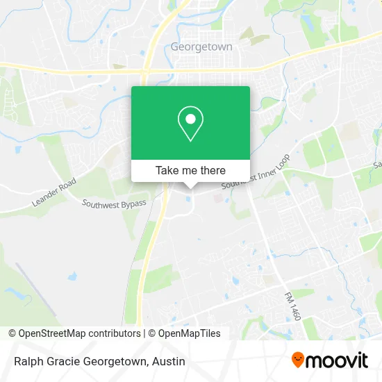 Ralph Gracie Georgetown map