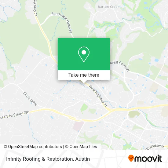 Infinity Roofing & Restoration map