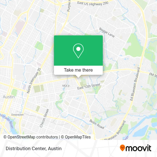 Distribution Center map