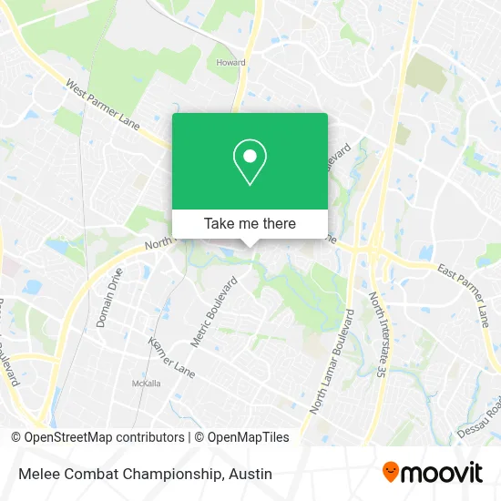 Melee Combat Championship map