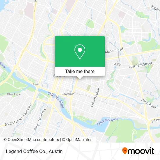 Legend Coffee Co. map