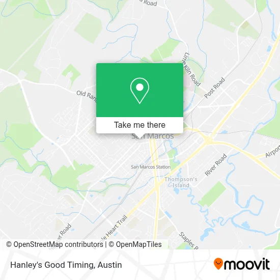 Hanley's Good Timing map