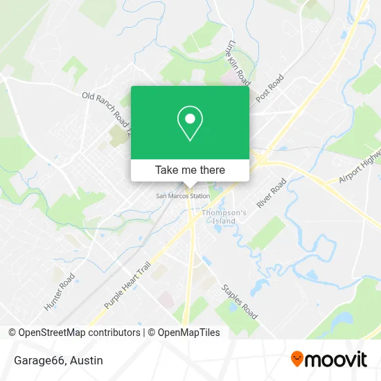 Garage66 map