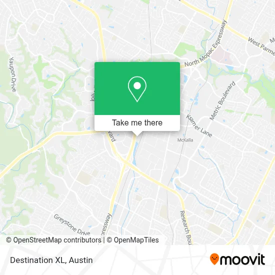 Destination XL map