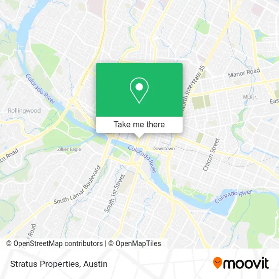 Stratus Properties map