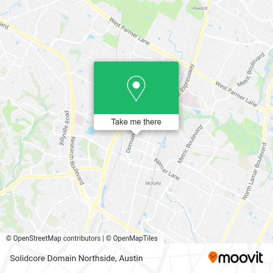 Solidcore Domain Northside map