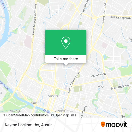 Keyme Locksmiths map