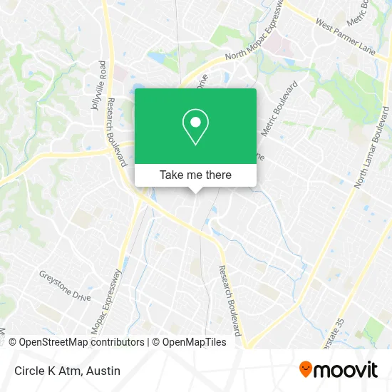 Circle K Atm map