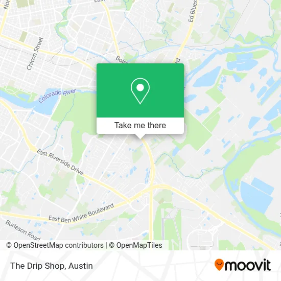 The Drip Shop map