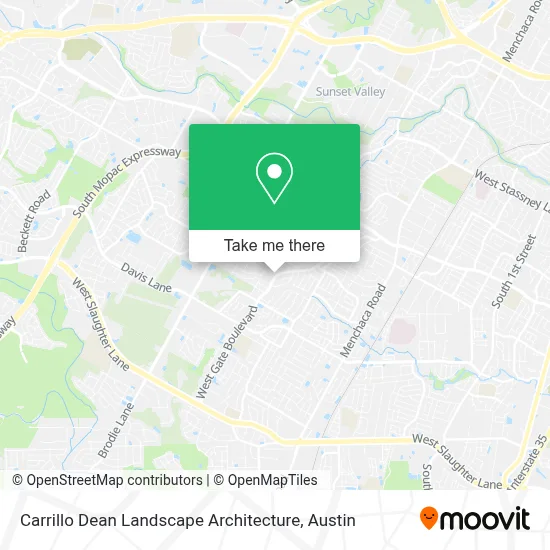 Carrillo Dean Landscape Architecture map