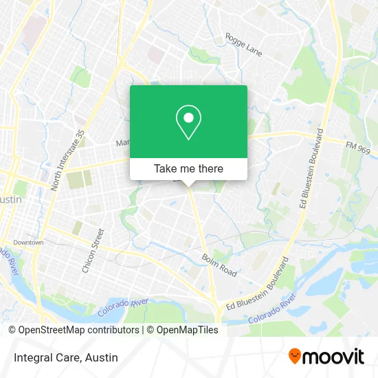 Integral Care map