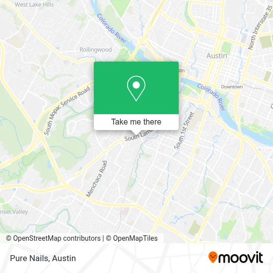 Pure Nails map