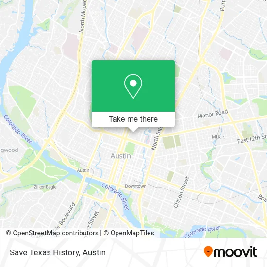 Save Texas History map