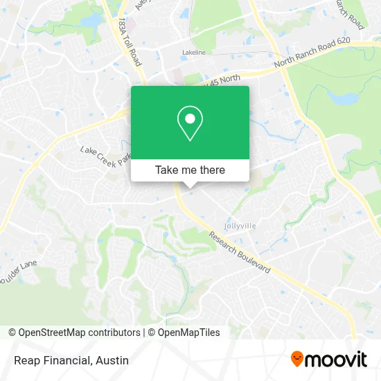 Reap Financial map