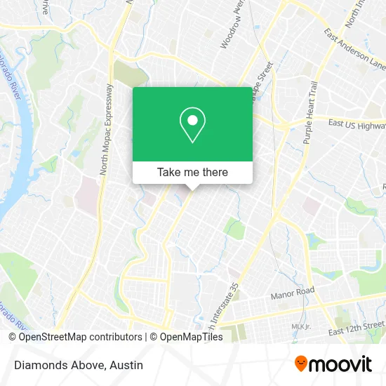Diamonds Above map