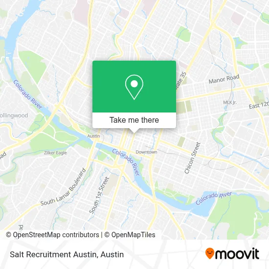 Salt Recruitment Austin map