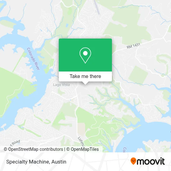 Specialty Machine map