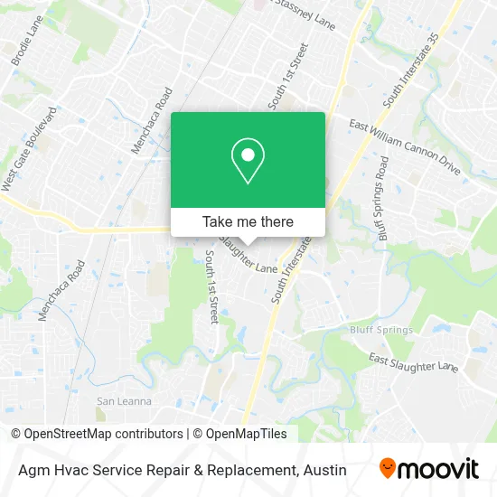 Agm Hvac Service Repair & Replacement map
