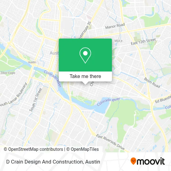 D Crain Design And Construction map