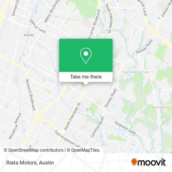 Riata Motors map