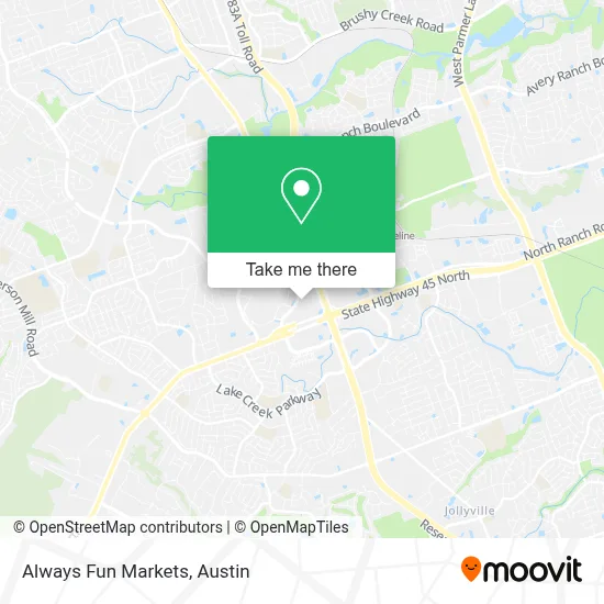 Always Fun Markets map