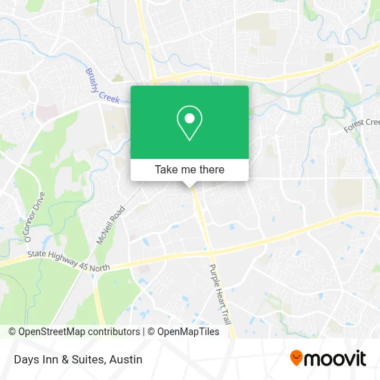 Days Inn & Suites map