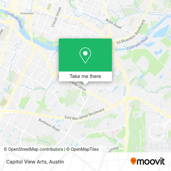 Capitol View Arts map