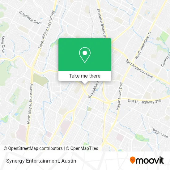 Synergy Entertainment map