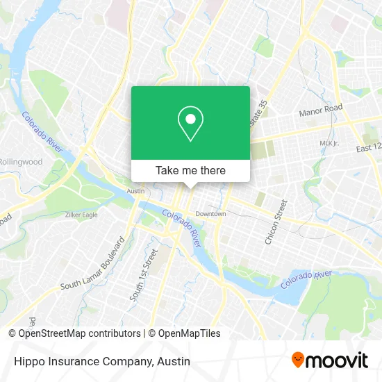 Hippo Insurance Company map