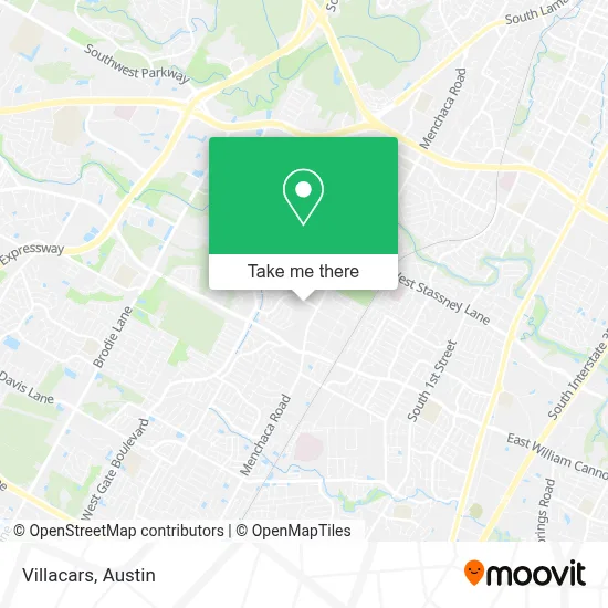 Villacars map
