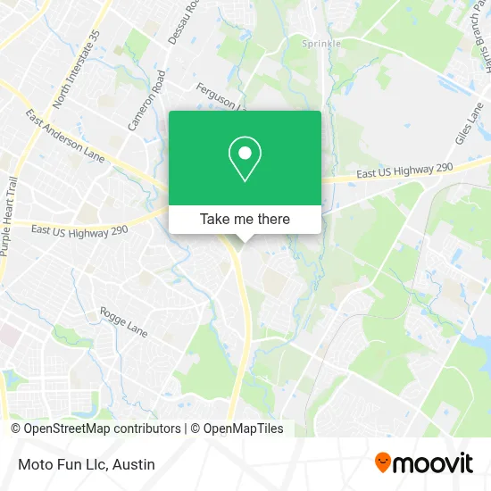 Moto Fun Llc map