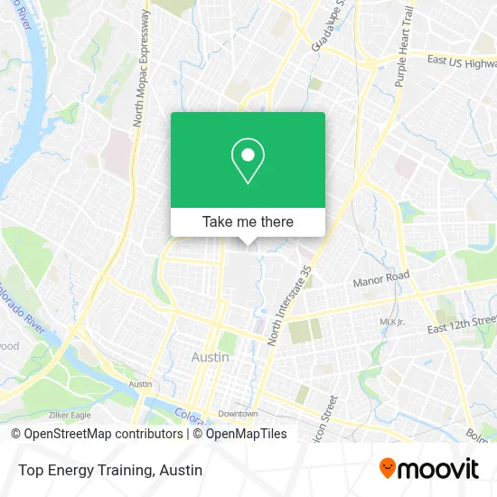 Top Energy Training map