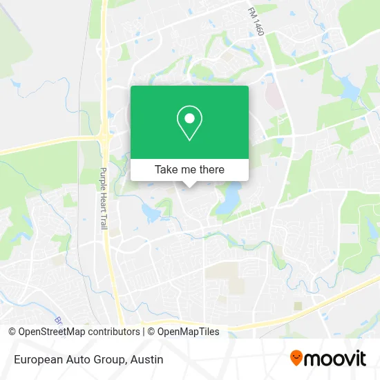 European Auto Group map